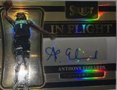 Anthony Edwards Basketball Cards 2021 Panini Select In Flight Signatures Prices