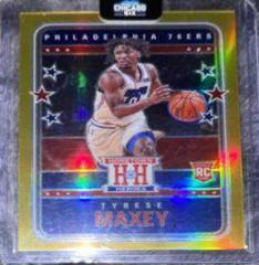 Tyrese Maxey [Gold] Basketball Cards 2020 Panini Chronicles Prices