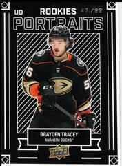 Brayden Tracey [Silver] Hockey Cards 2022 Upper Deck UD Portraits Prices