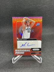 Mehmet Okur [Red] #NPS-MOK Basketball Cards 2021 Panini Chronicles National Pride Signatures Prices