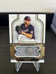 Stephen Strasburg #T1UB-SST Baseball Cards 2023 Topps Tier One Uniform Button Relics Prices