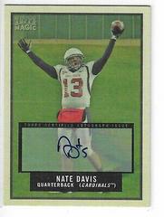 Nate Davis [Autograph] #25 Football Cards 2009 Topps Magic Prices