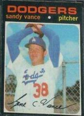 Sandy Vance Baseball Cards 1971 O Pee Chee Prices
