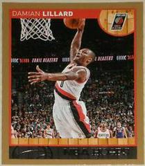Damian Lillard [Gold] Basketball Cards 2013 Panini Hoops Prices