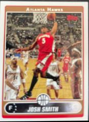 Josh Smith #70 Basketball Cards 2006 Topps Prices
