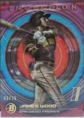 James Wood [Fuchsia] Baseball Cards 2022 Bowman Inception Prices