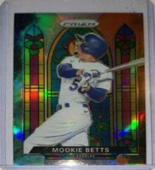 Mookie Betts [Cosmic Haze Prizm] Baseball Cards 2021 Panini Prizm Stained Glass Prices