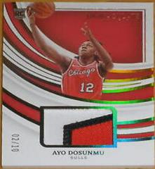 Ayo Dosunmu [Gold] #68 Basketball Cards 2021 Panini Immaculate Collection Prices