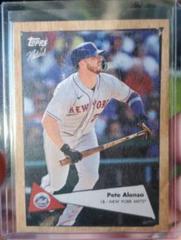 Pete Alonso [Shipwreck Wood] #32 Baseball Cards 2022 Topps X Naturel 1952 Prices