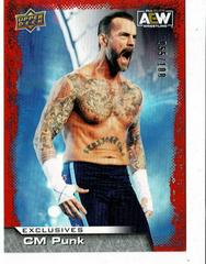 CM Punk [Exclusive] Wrestling Cards 2022 Upper Deck AEW Prices