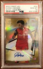 Karim Adeyemi [Gold Refractor] Soccer Cards 2020 Topps Finest UEFA Champions League Autographs Prices