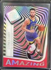 Stephen Curry [Asia Red Yellow] #13 Basketball Cards 2020 Panini Illusions Amazing Prices