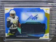 Keenan Allen [Autograph Blue Refractor] #140 Football Cards 2013 Topps Finest Prices