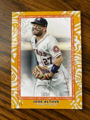 Jose Altuve [Gold] #TRA-JAL Baseball Cards 2022 Topps Rip Autographs Prices