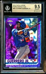 Vladimir Guerrero Jr. [Purple Refractor] #201 Baseball Cards 2019 Topps Chrome Prices