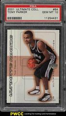 Tony Parker #64 Basketball Cards 2001 Ultimate Collection Prices