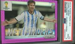 Lionel Messi [Purple Prizm] #2 Soccer Cards 2014 Panini Prizm World Cup Net Finders Prices