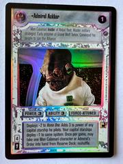 Admiral Ackbar [Foil] Star Wars CCG Reflections II Prices