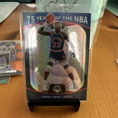 Patrick Ewing Basketball Cards 2021 Panini Mosaic 75 Years of the NBA Prices