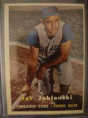 Ray Jablonski #218 Baseball Cards 1957 Topps Prices