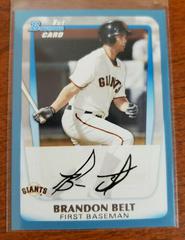 Brandon Belt [Blue] #BP93 Baseball Cards 2011 Bowman Prospects Prices