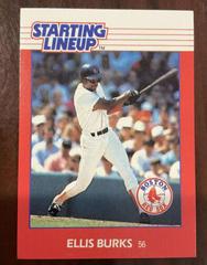 Ellis Burks Baseball Cards 1988 Kenner Starting Lineup Prices