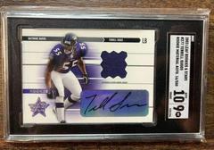 Terrell Suggs [Jersey Autograph] #277 Football Cards 2003 Leaf Rookies & Stars Prices