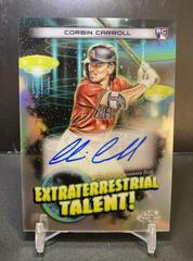 Corbin Carroll Baseball Cards 2023 Topps Cosmic Chrome Extraterrestrial Talent Autographs Prices