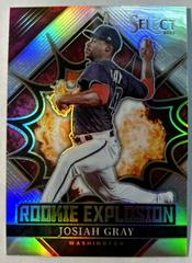 Josiah Gray #RE-20 Baseball Cards 2022 Panini Select Rookie Explosion Prices