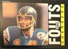 Dan Fouts Football Cards 1985 Topps Prices