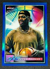 Dennis Rodman [Blue Refractor] Basketball Cards 2021 Topps Finest Prices