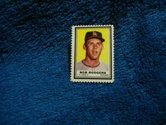Bob Rodgers Baseball Cards 1962 Topps Stamps Prices