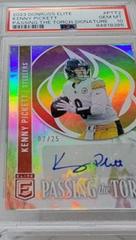 Kenny Pickett #PTT-2 Football Cards 2023 Panini Donruss Elite Passing the Torch Signatures Prices