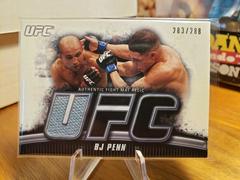 B. J. Penn #FM-BP Ufc Cards 2010 Topps UFC Knockout Fight Mat Relic Prices