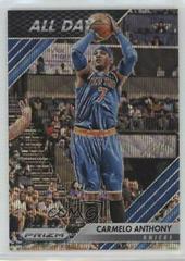 Carmelo Anthony [Blue Wave Prizm] Basketball Cards 2016 Panini Prizm All Day Prices