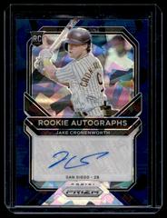 Jake Cronenworth [Navy Blue Ice Prizm] #RA-JC Baseball Cards 2021 Panini Prizm Rookie Autographs Prices