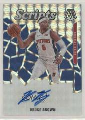 Bruce Brown #SC-BBR Basketball Cards 2019 Panini Mosaic Scripts Prices