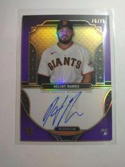 Heliot Ramos [Gold] #RA-HR Baseball Cards 2022 Topps Triple Threads Rookie Autographs Prices