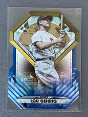 Lou Gehrig [Blue] Baseball Cards 2022 Topps Update Diamond Greats Die Cuts Prices