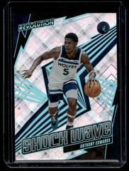 Anthony Edwards [Cosmic] #8 Basketball Cards 2023 Panini Revolution Shock Wave Prices