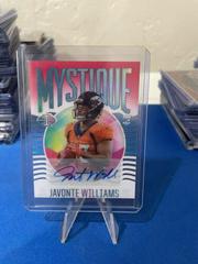 Javonte Williams [Autograph Red] #MY-15 Football Cards 2021 Panini Illusions Mystique Prices
