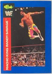 Randy Savage #16 Wrestling Cards 1991 Classic WWF Prices
