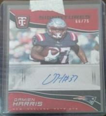 Damien Harris [Red] #TCS-DHA Football Cards 2021 Panini Chronicles Totally Certified Signatures Prices
