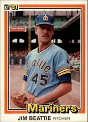 Jim Beattie #166 Baseball Cards 1981 Donruss Prices