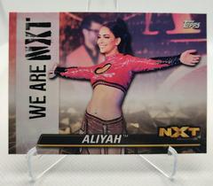 Aliyah Wrestling Cards 2021 Topps WWE We Are NXT Prices