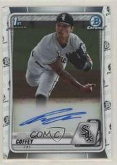 Adisyn Coffey Baseball Cards 2020 Bowman Draft Picks Chrome Autographs Prices