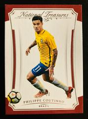 Philippe Coutinho Soccer Cards 2018 Panini National Treasures Prices