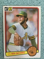 Bob Owchinko Baseball Cards 1983 Donruss Prices