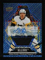 Sidney Crosby [Blue Line Autograph Jersey] #84 Hockey Cards 2022 Upper Deck Allure Prices