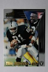 Tim Brown Football Cards 1998 Pacific Aurora Prices